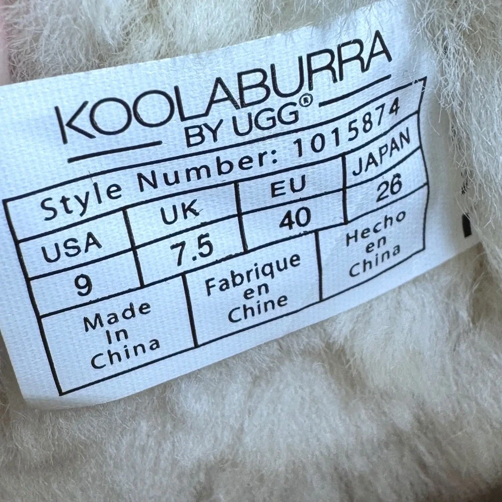 Koolaburra by UGG Victoria Short Chestnut Suede Bow Boots Women 9 1015874
